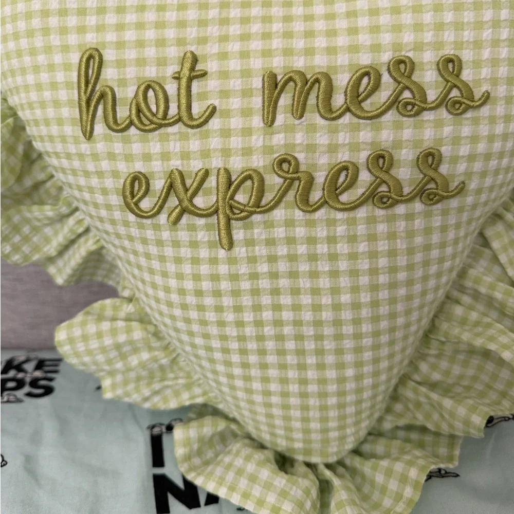 Hot mess express pillow nwot